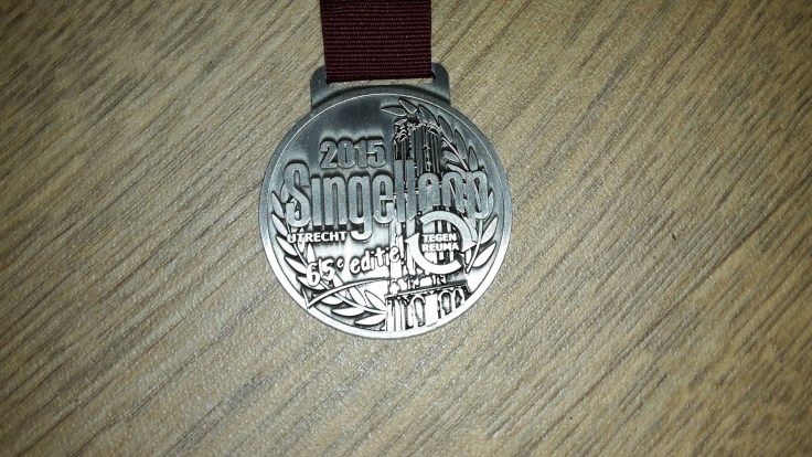 Singelloop Utrecht medal